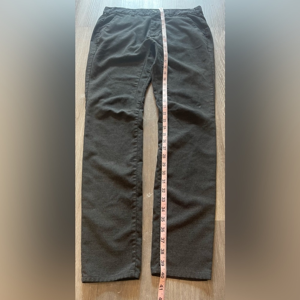 Pacsun Los Angeles Grey Dress Pants Y2K Skinny 32x34 Low Rise Women’s - Picture 4 of 8